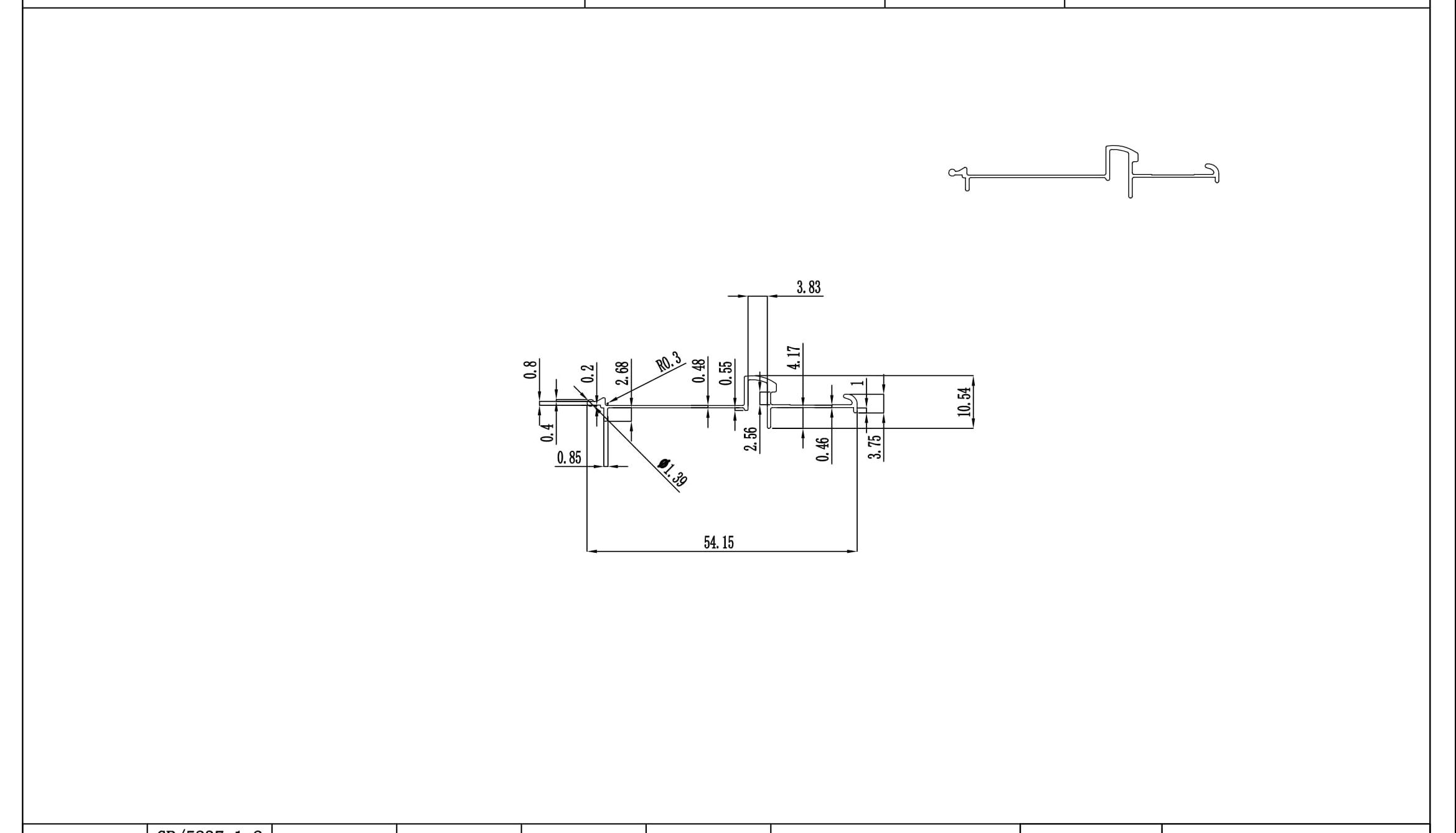 aluminium profile frame design